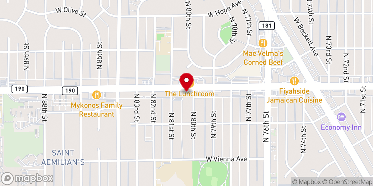 Map showing location of Crossroads Church of God