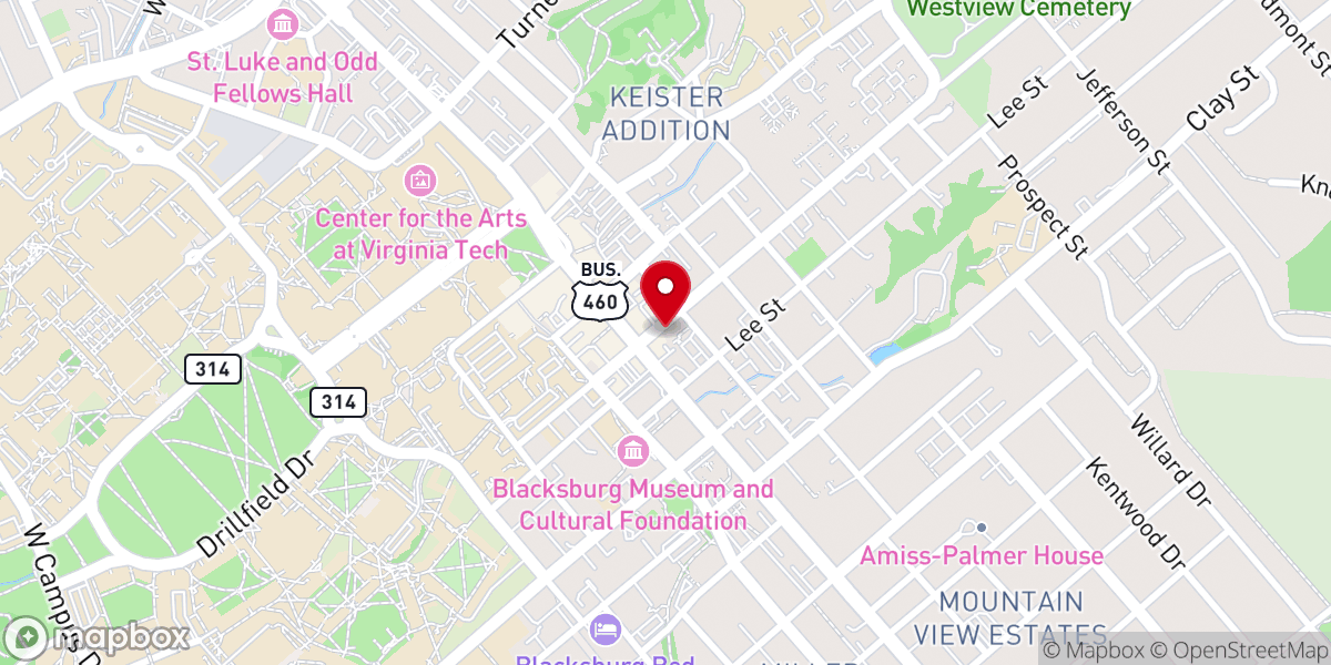 Map showing location of The River Anglican Church