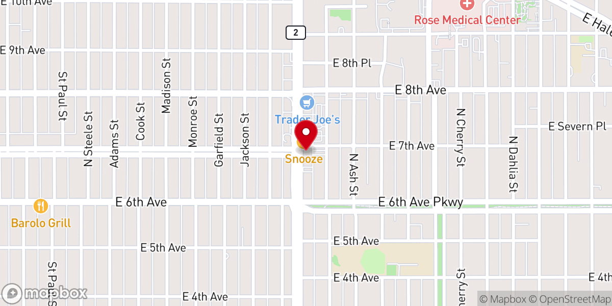 Map showing location of Christ Church United Methodist