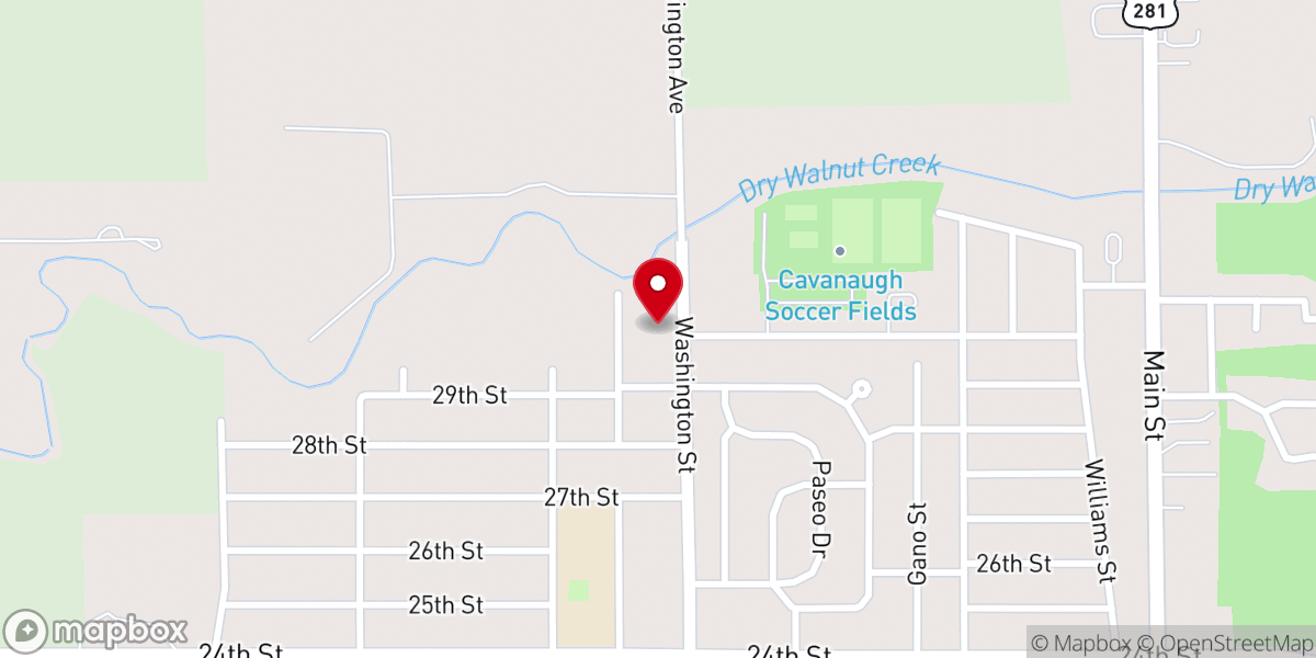 Map showing location of Walnut Bowl
