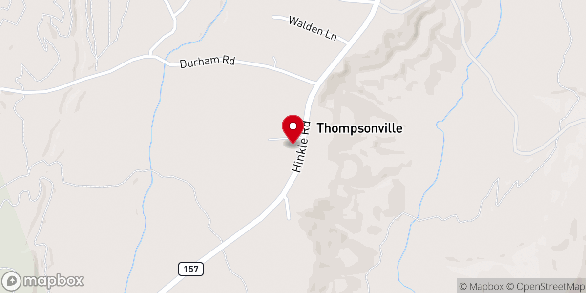 Map showing location of Lookout Mountain Seventh-day Adventist Church