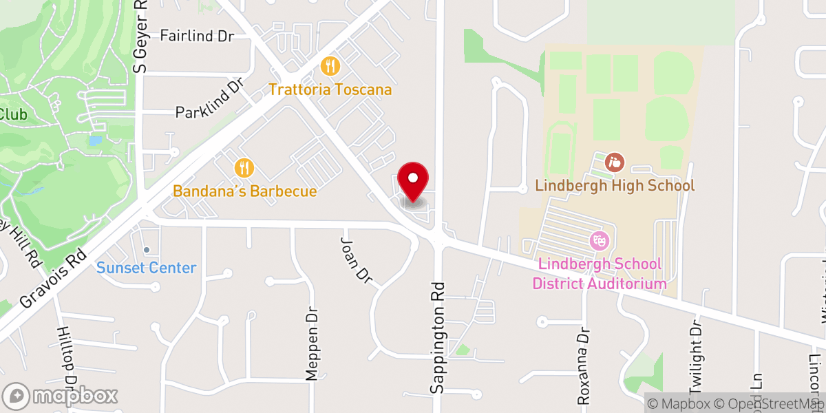 Map showing location of Creators House of Promise