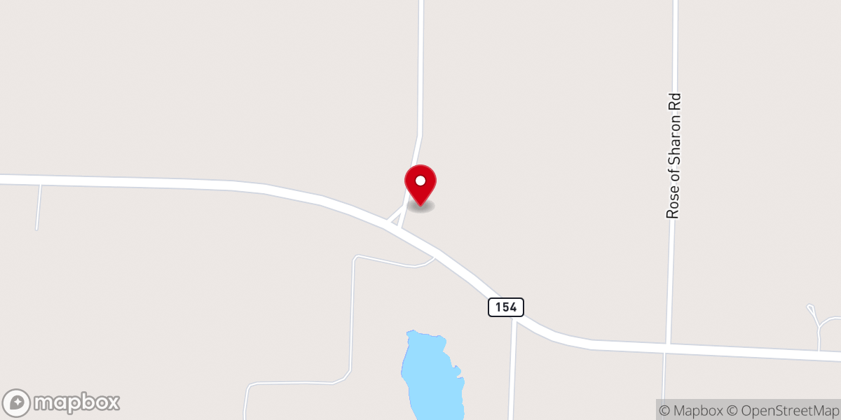 Map showing location of Galum Church