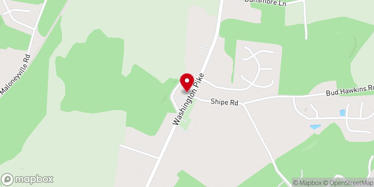 Map showing location of Fall Apple Festival