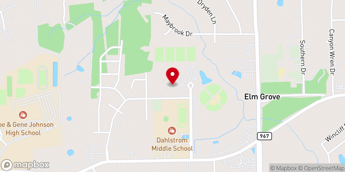 Map showing location of Summit Church Buda