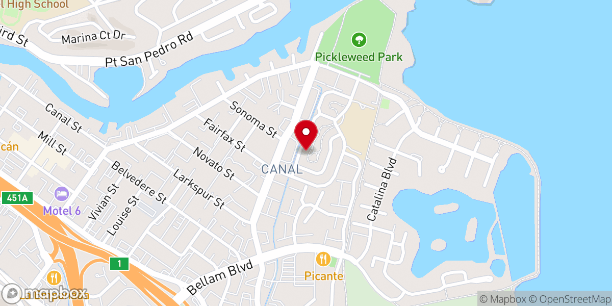 Map showing location of Golden Gate House Church Network