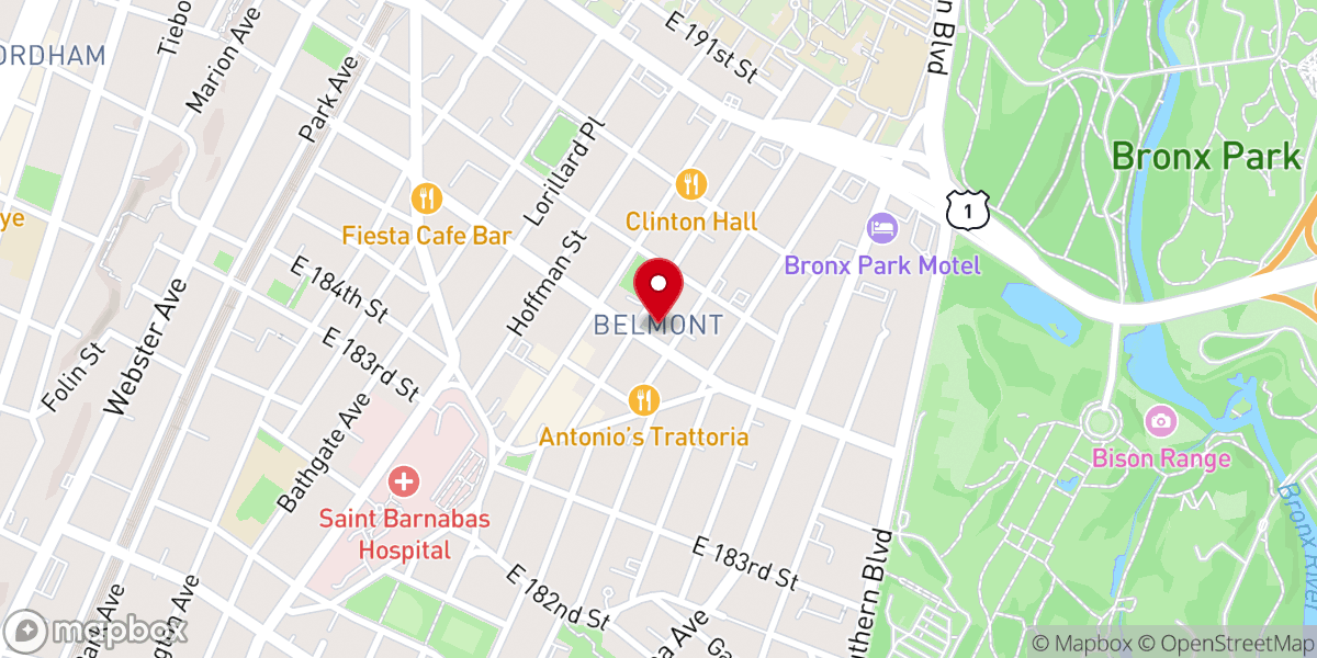 Map showing location of Mt. Carmel Virual Tour