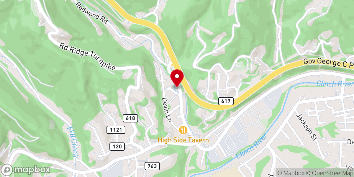 Map showing location of Bible Way Church In Jesus Name