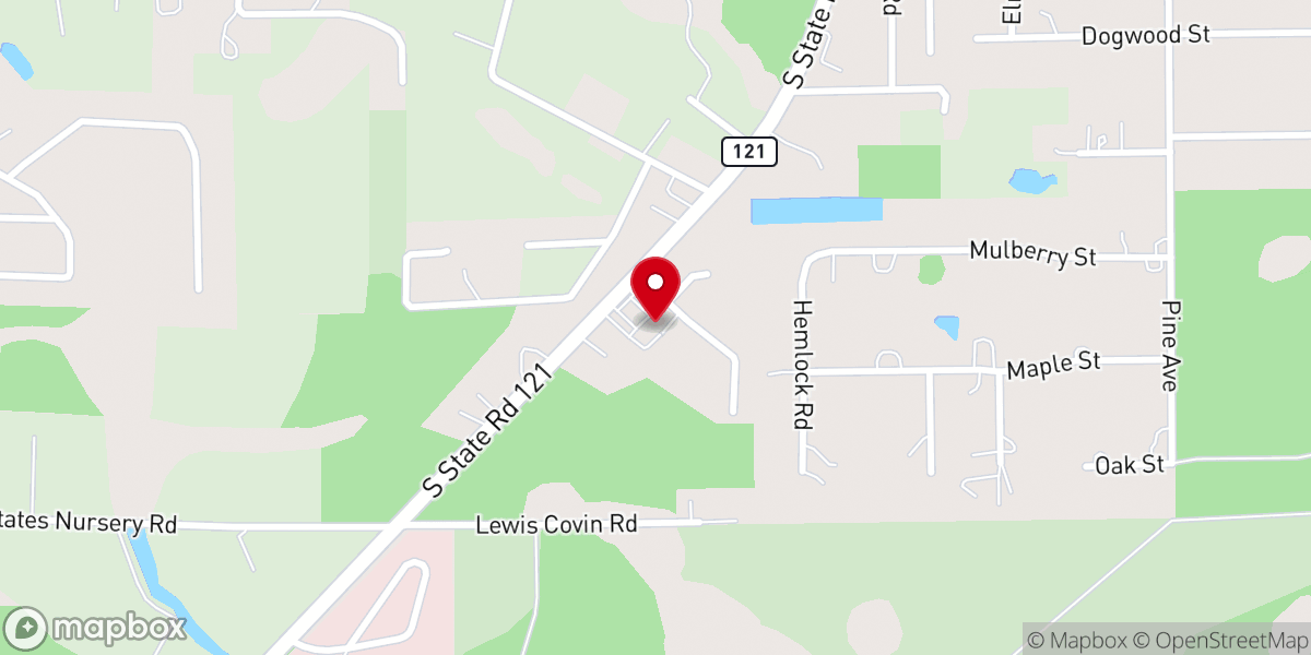 Map showing location of Raiford Road Church Inc.