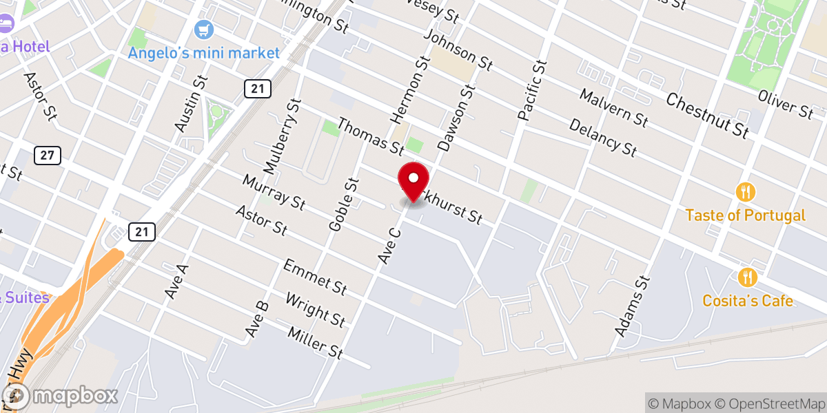 Map showing location of Spiritist Group Love and Light