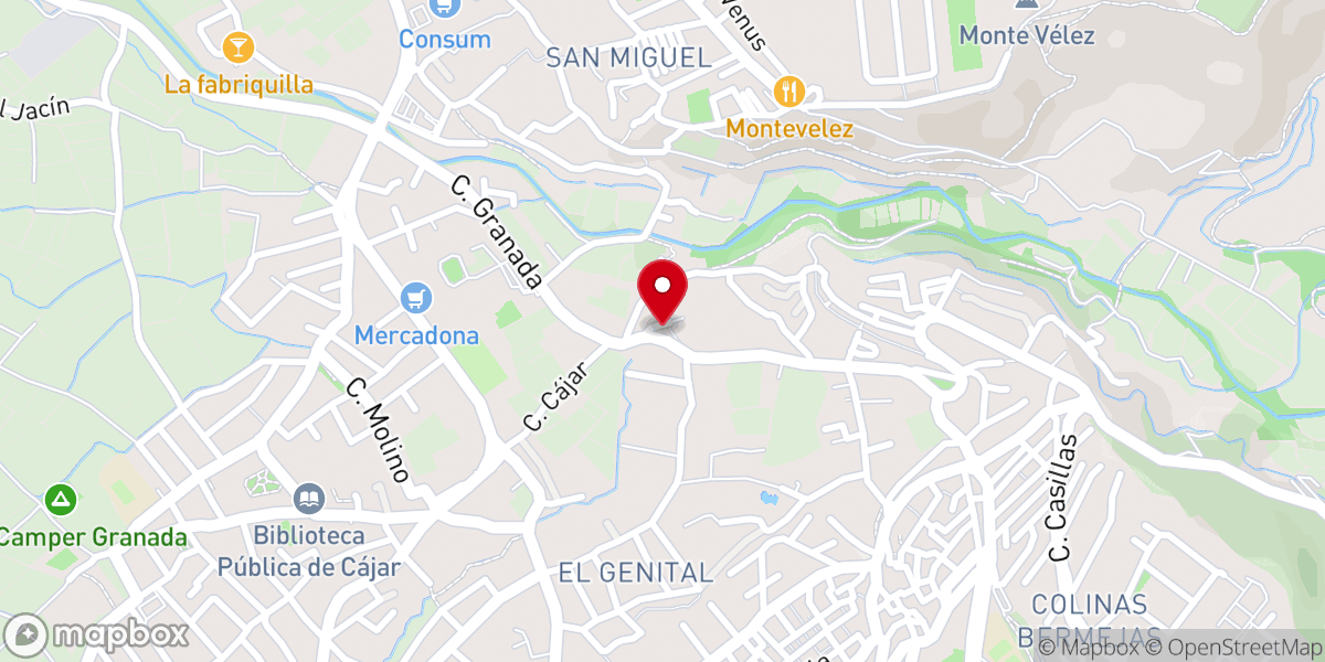 Map showing location of Convento De Los Padres Agustinos Recoletos