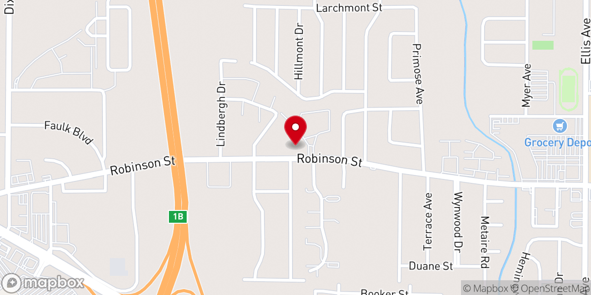 Map showing location of United Community Pentecostal Church