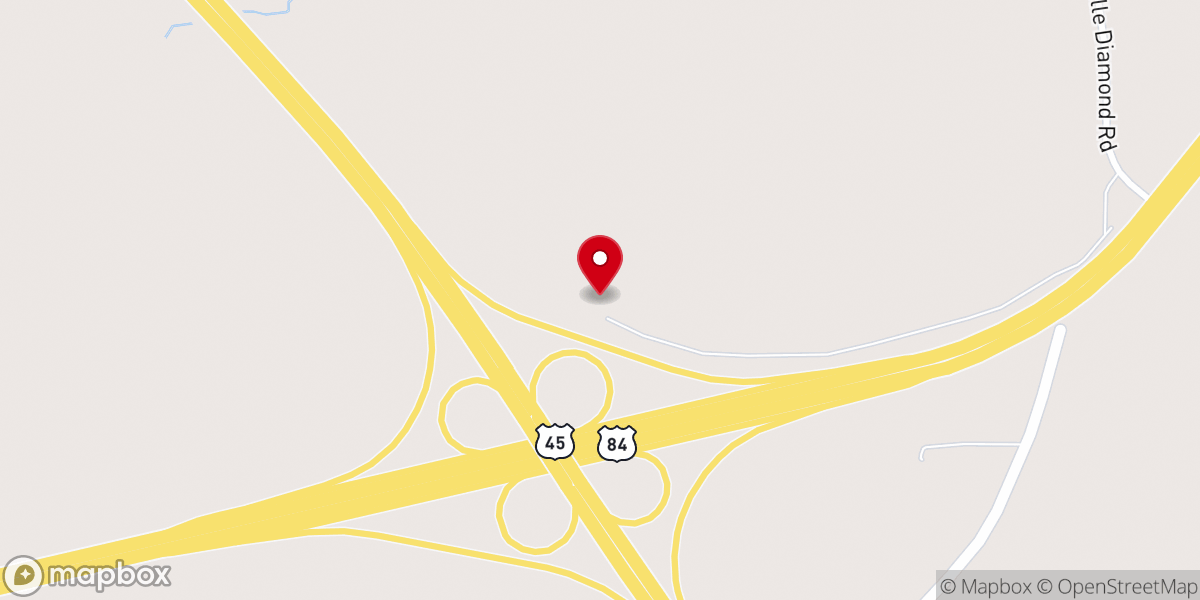 Map showing location of New Vision Outreach Ministry