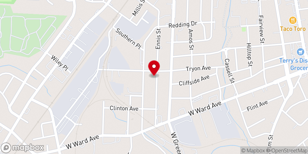 Map showing location of High Point Church-Living God