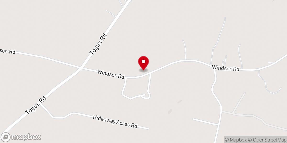 Map showing location of Farmer Church