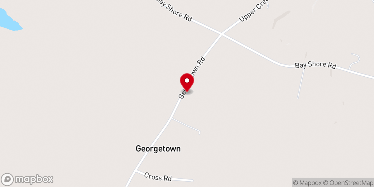 Map showing location of Jervis W Sr Blake