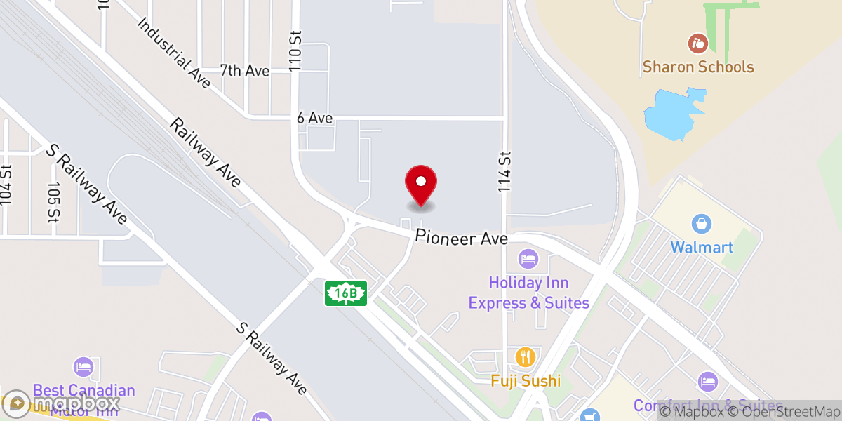 Map showing location of Living Sky School Division No. 202
