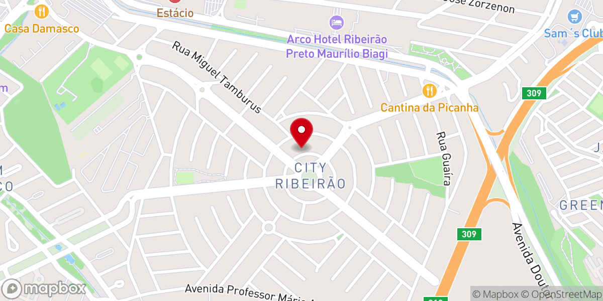 Map showing location of Igreja Presbiteriana do Brasil Jardim Botânico
