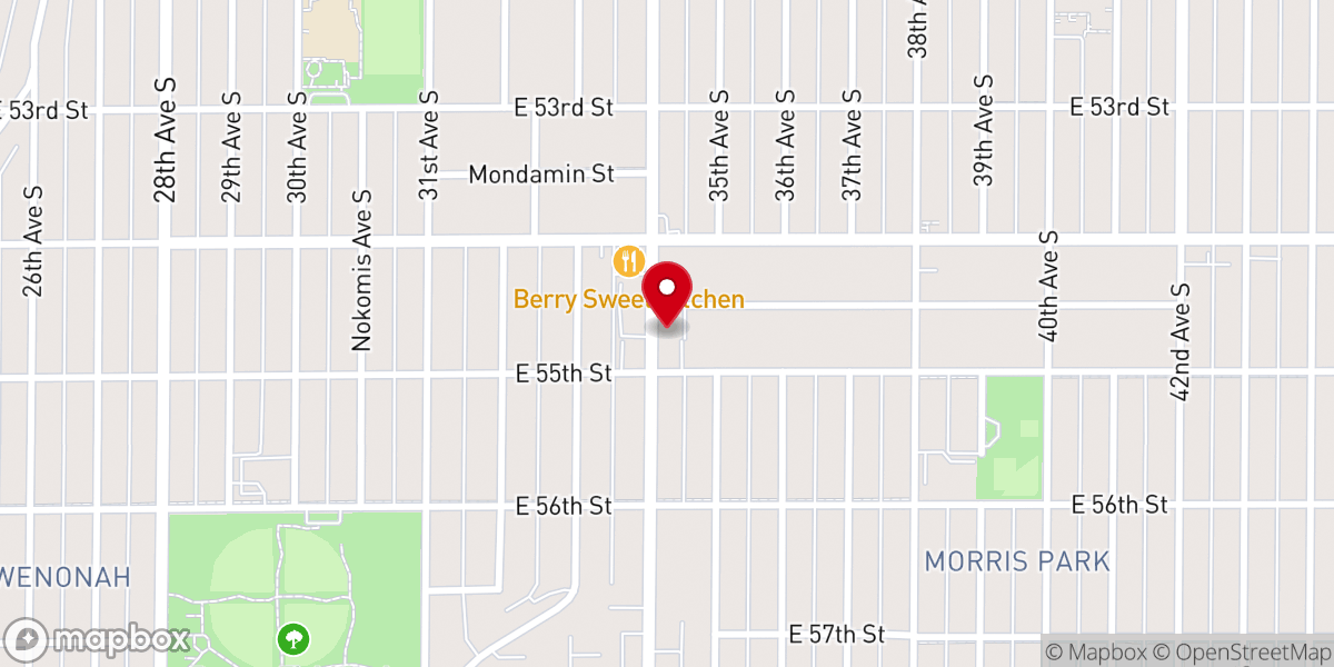 Map showing location of Snake River Free Mission Church