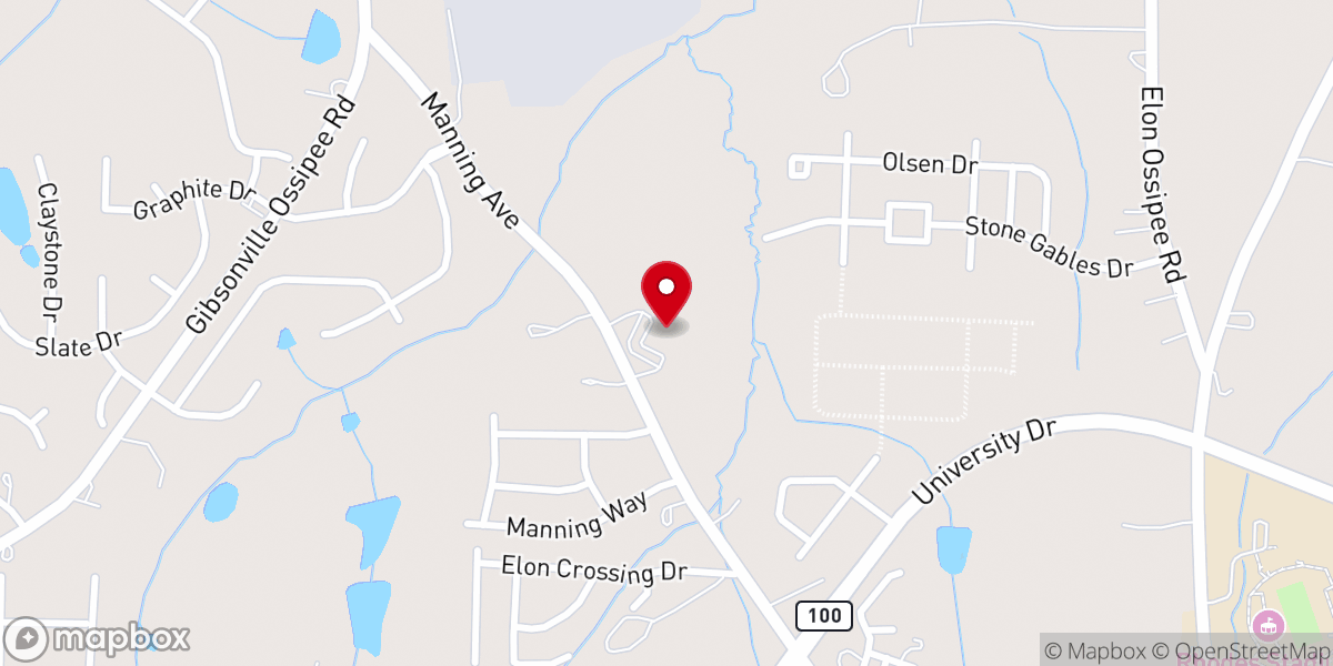 Map showing location of Powerline Church of the Nazarene