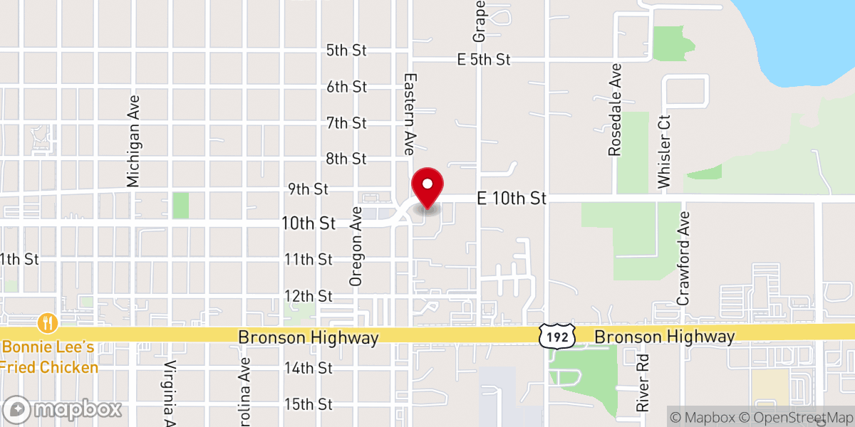 Map showing location of St Cloud Spanish SDA Church