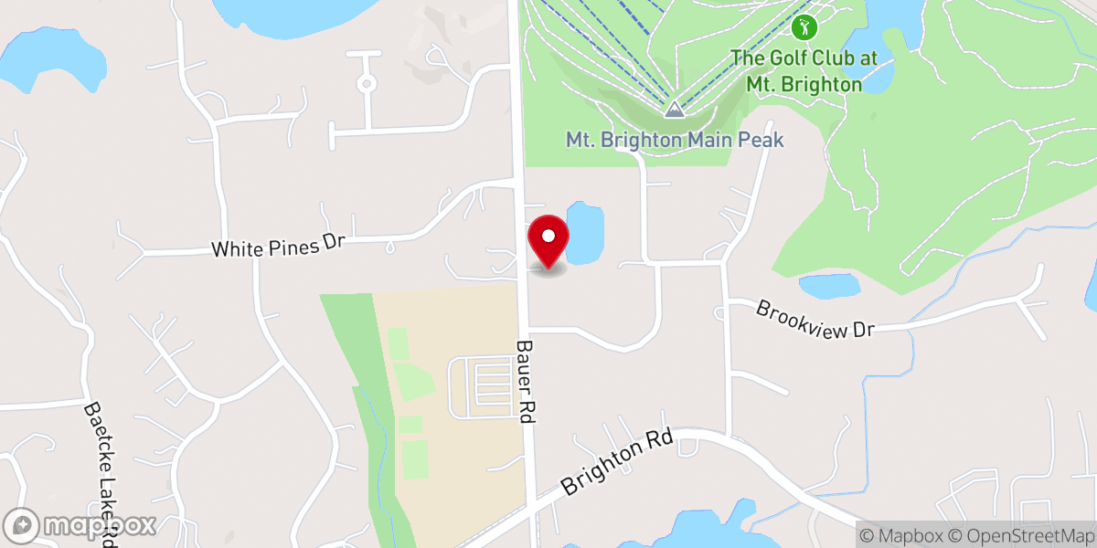 Map showing location of Community of Christ - Brighton