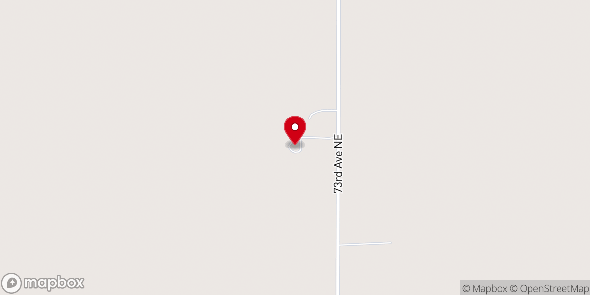 Map showing location of Kvernes Lutheran Church