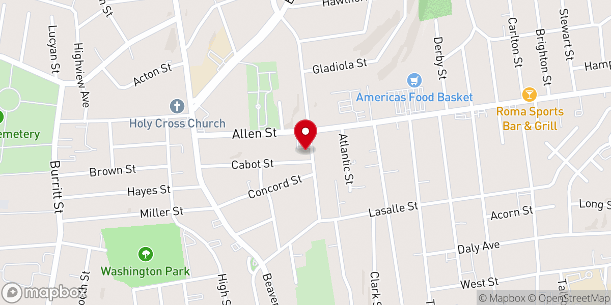Map showing location of St Thomas Assyrian Church