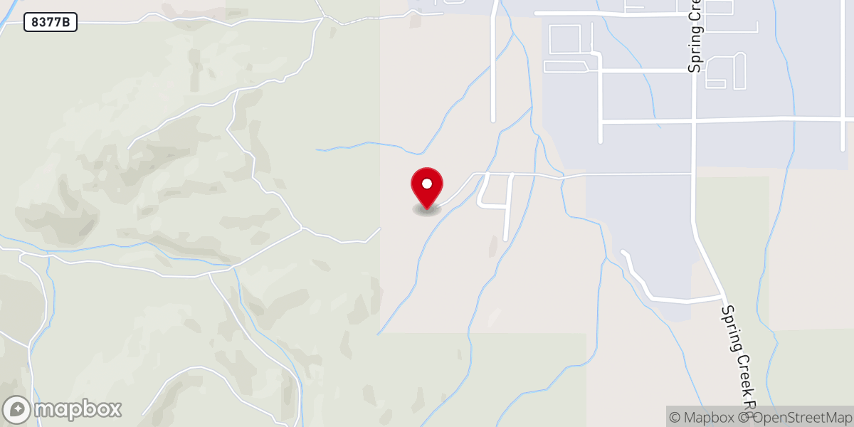 Map showing location of High Country Baptist Association