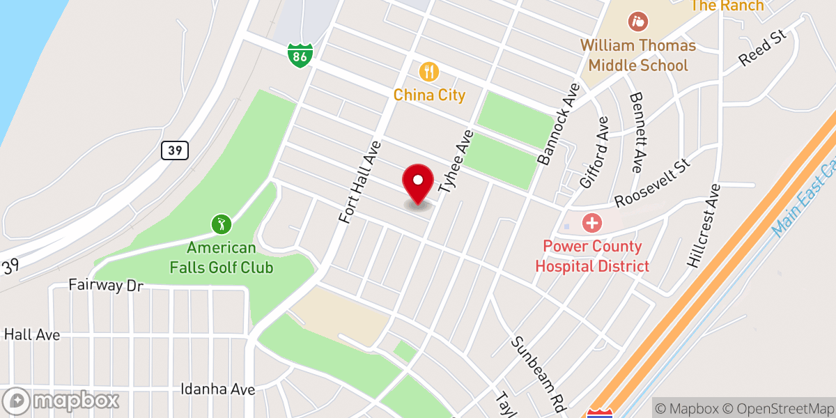 Map showing location of Saint Johns