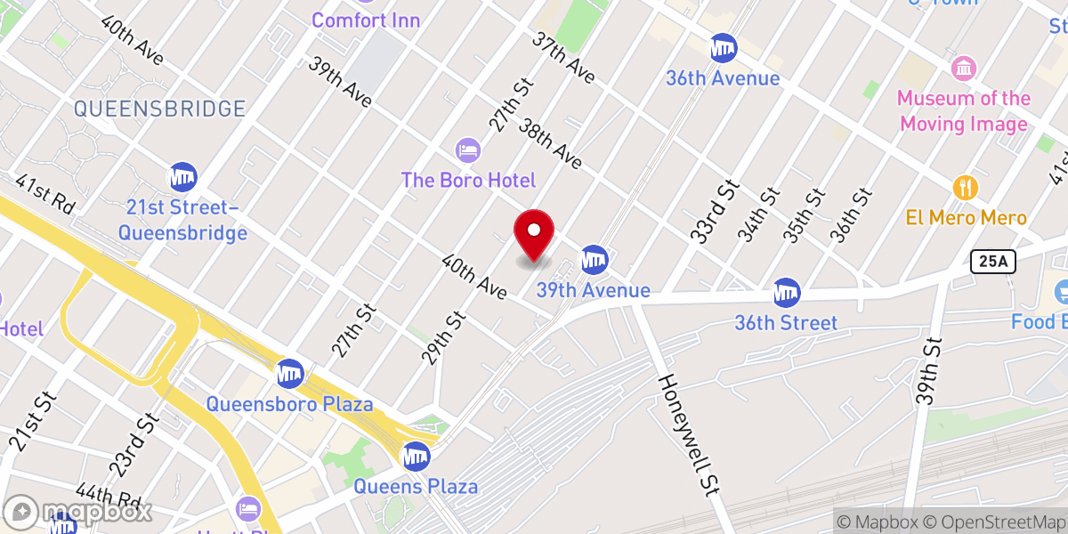 Map showing location of Brazilian Missionary Church