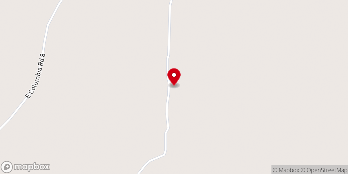 Map showing location of Heard Chapel