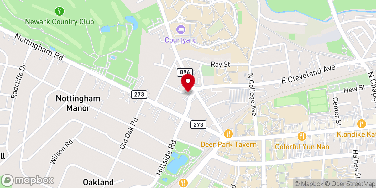 Map showing location of St. John AM Church Inc.