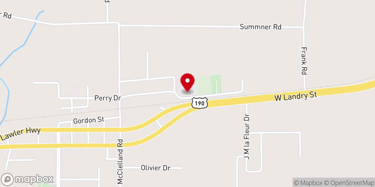 Map showing location of Holy Family Catholic Church
