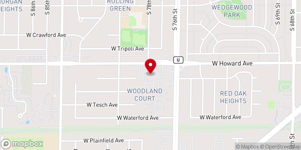 Map showing location of Redeemer Church