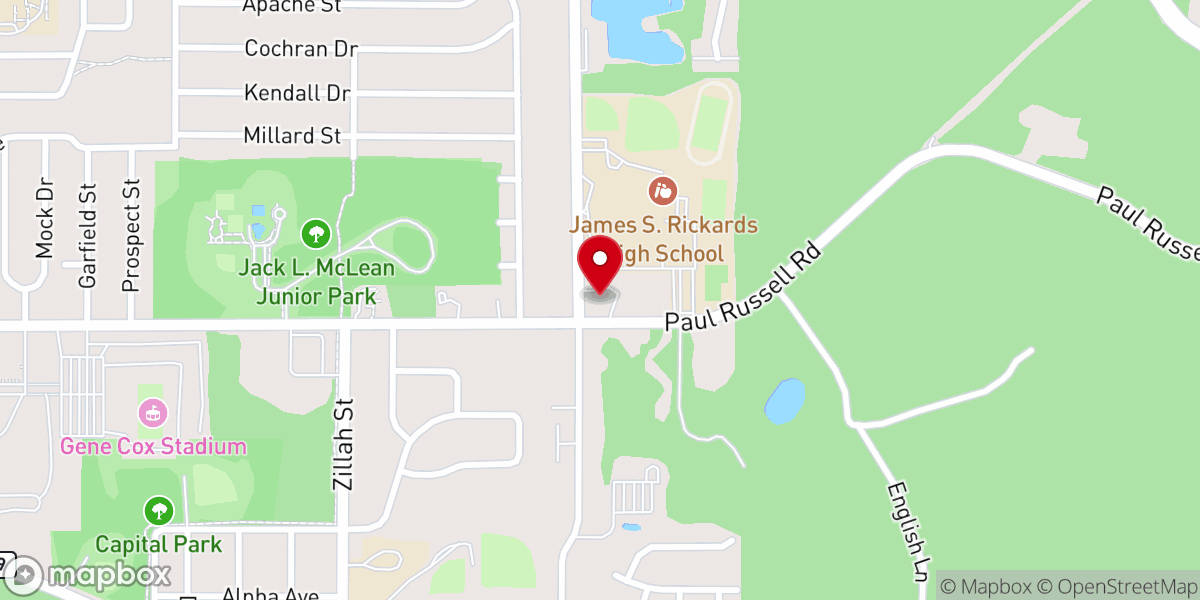 Map showing location of Maranatha Seventh Day Adventist Church