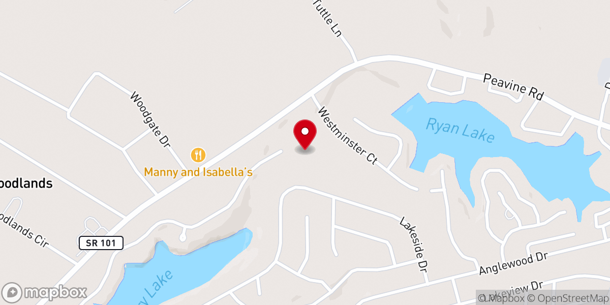 Map showing location of Fellowship Baptist Church of Fairfield Glade
