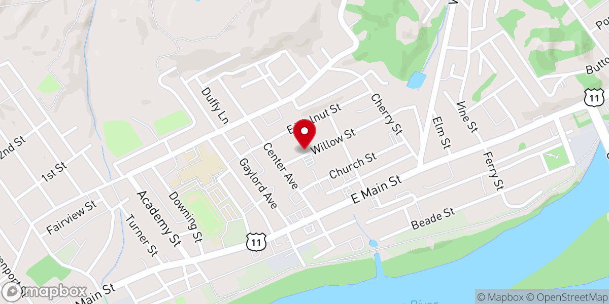 Map showing location of Iglesia Tabernáculo de adoración