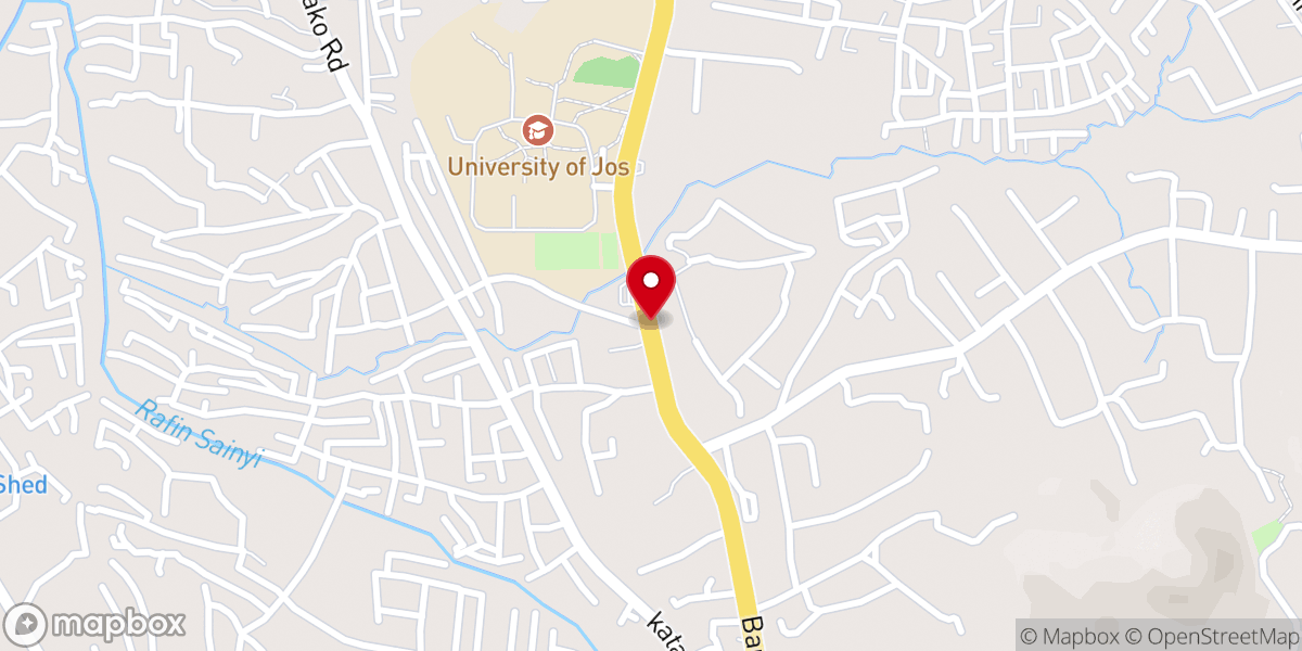 Map showing location of St Silas Anglican Church Kadama Babale