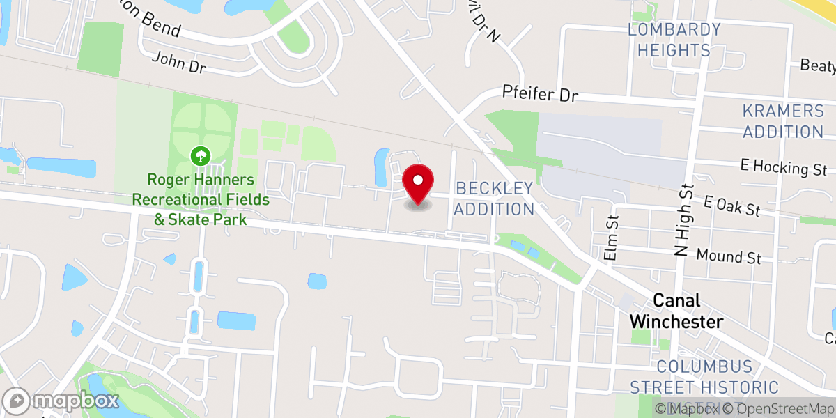 Map showing location of United Church Homes