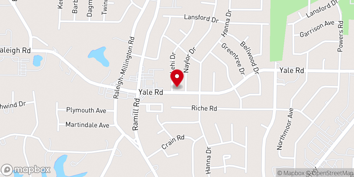 Map showing location of Christian Tabernacle Church of the Apostolic Faith Inc