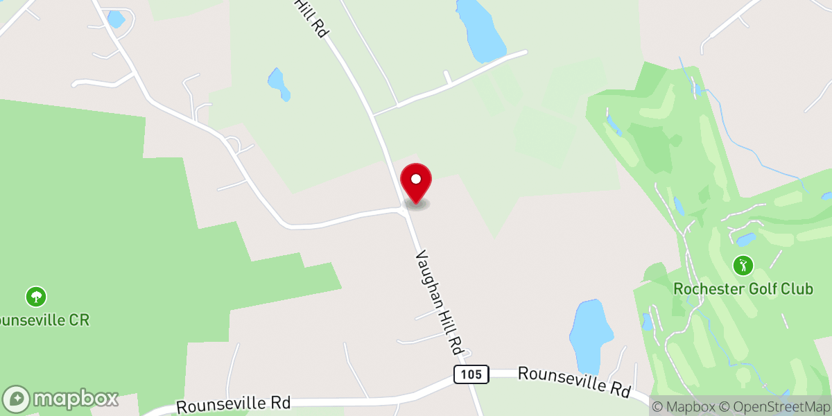 Map showing location of St Rose of Lima Church: St. Isidore Parish