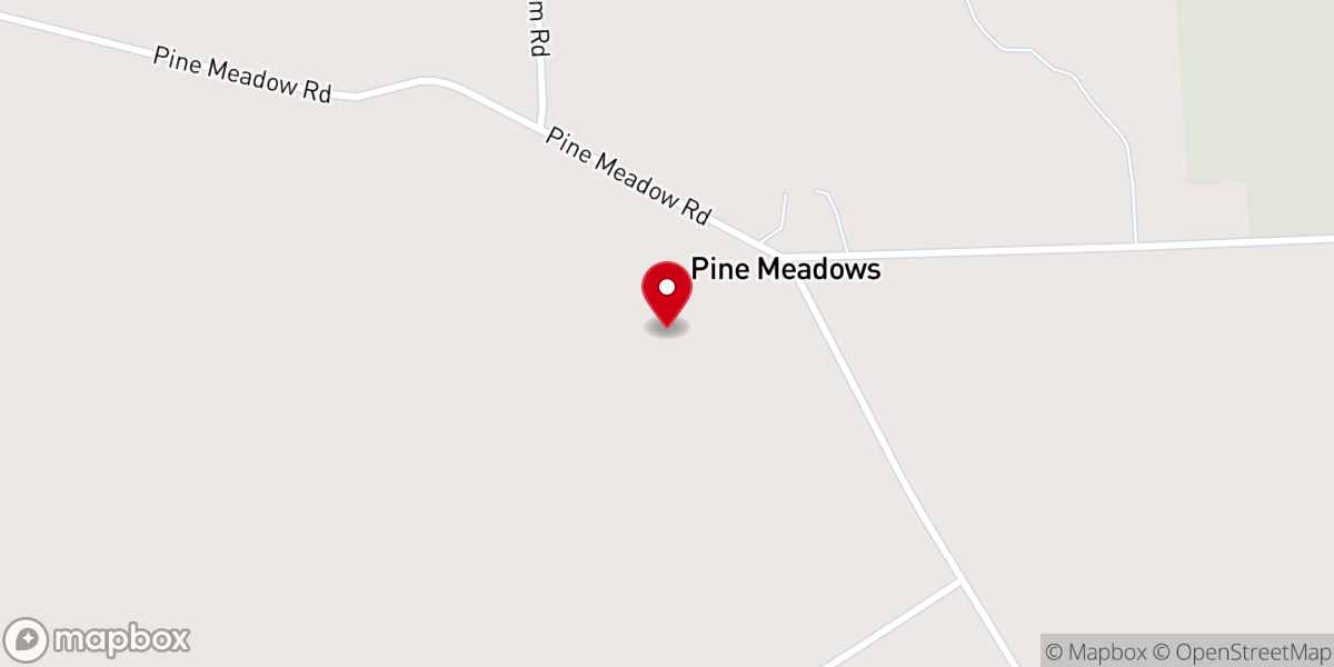 Map showing location of Pine Meadows Wesleyan