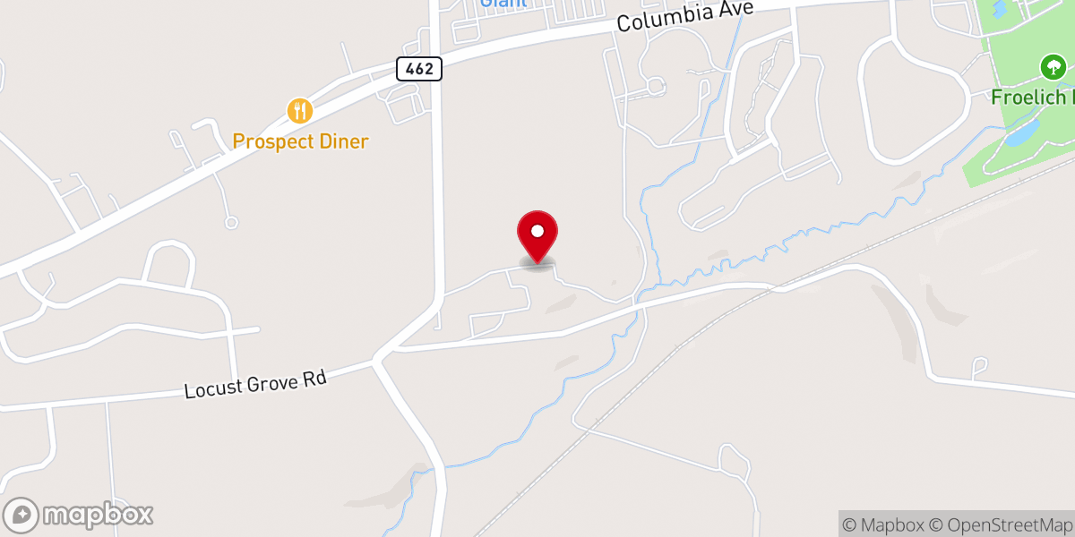 Map showing location of Saint Josephs Academy