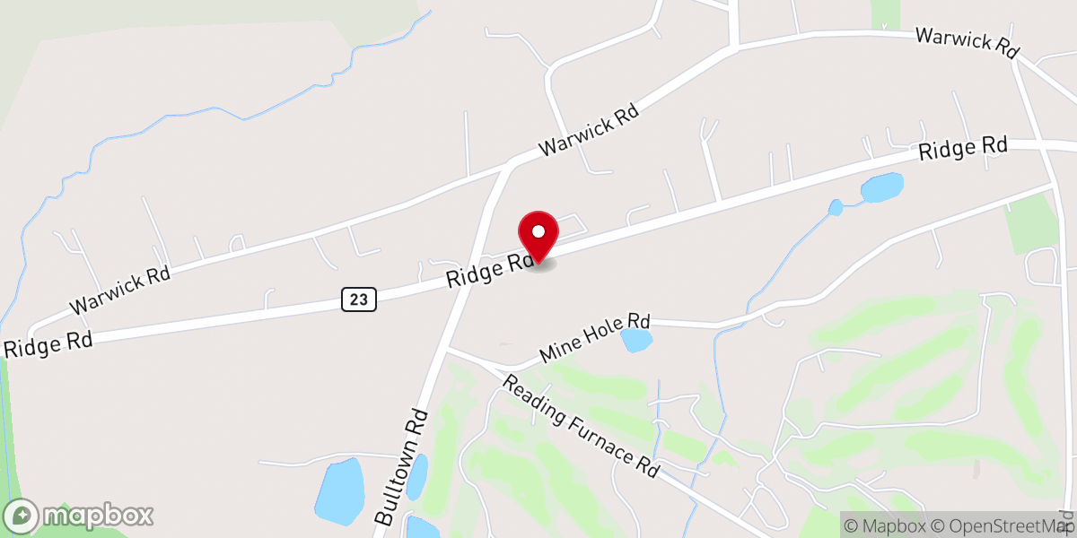 Map showing location of CROSSroads - A Bible Fellowship Church