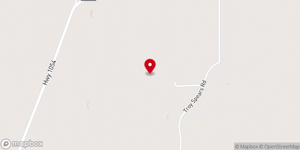 Map showing location of Spring Creek Missionary Baptist Church