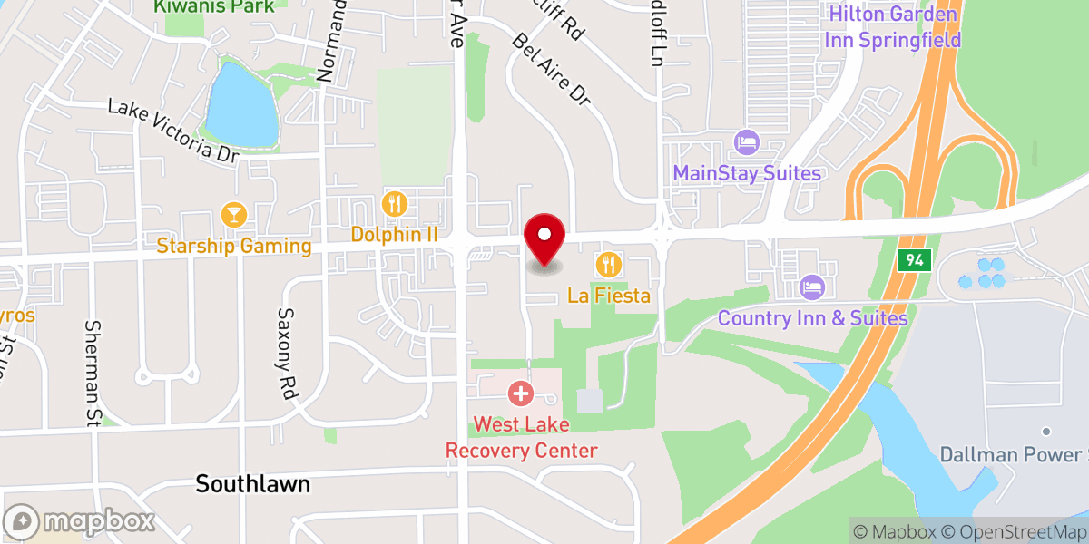 Map showing location of First Church of God