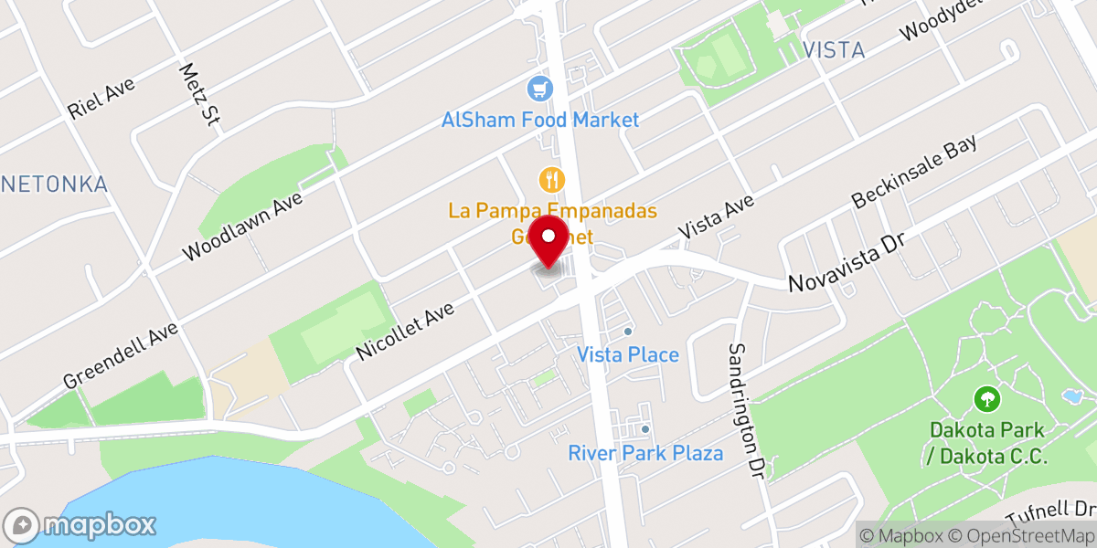 Map showing location of Winnipeg Presbytery