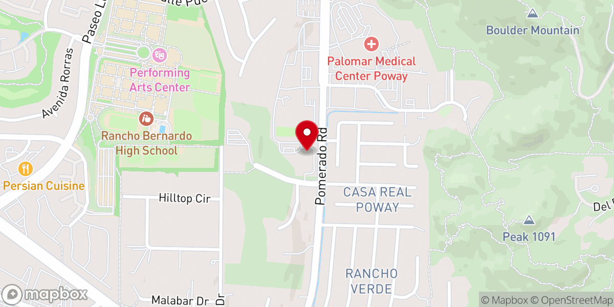 Map showing location of Holy Family Center
