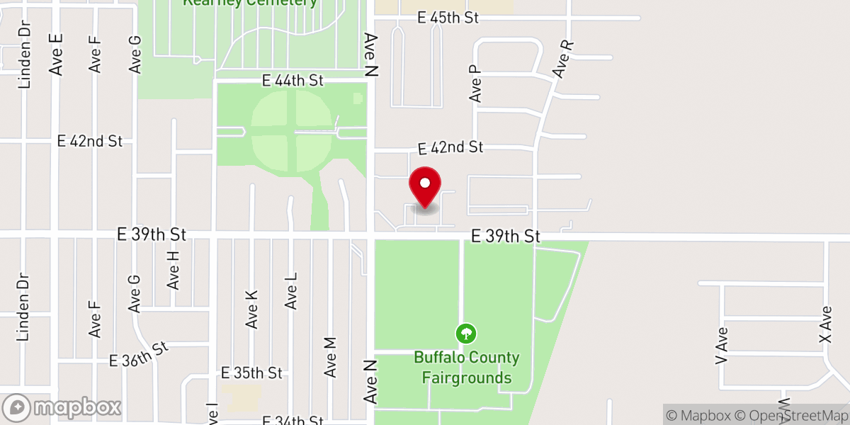 Map showing location of Crossroads International Student Ministries